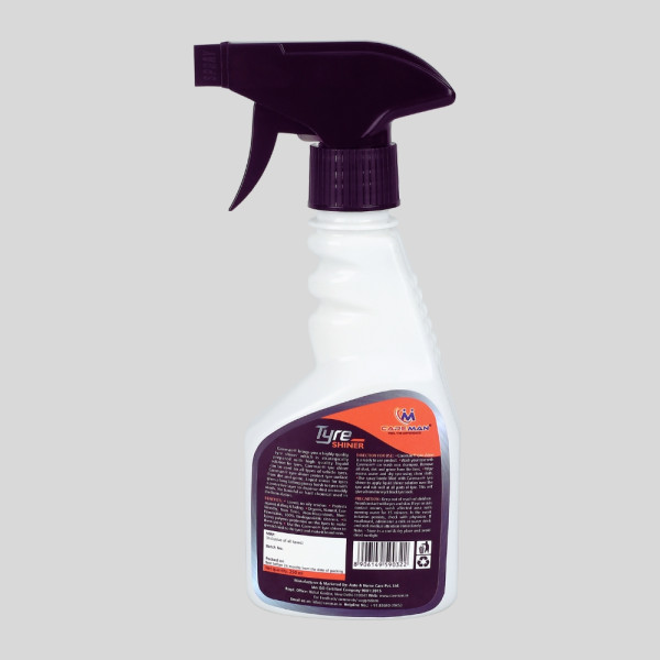 Tyre Polish for Car and Bike | Gives Lustrous Dark, Long Lasting Super Black Shine - Non-Greasy, Super Hydrophobic 250ML |